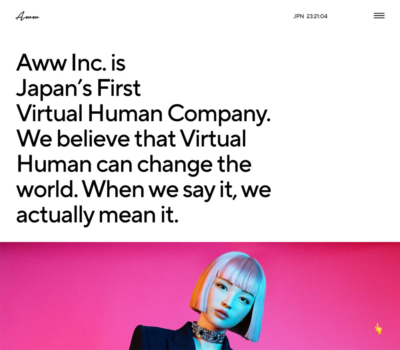 Aww Inc. A Virtual Human Company