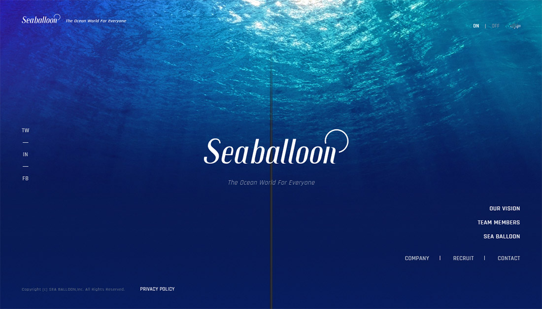 SEA BALLOON 公式サイト