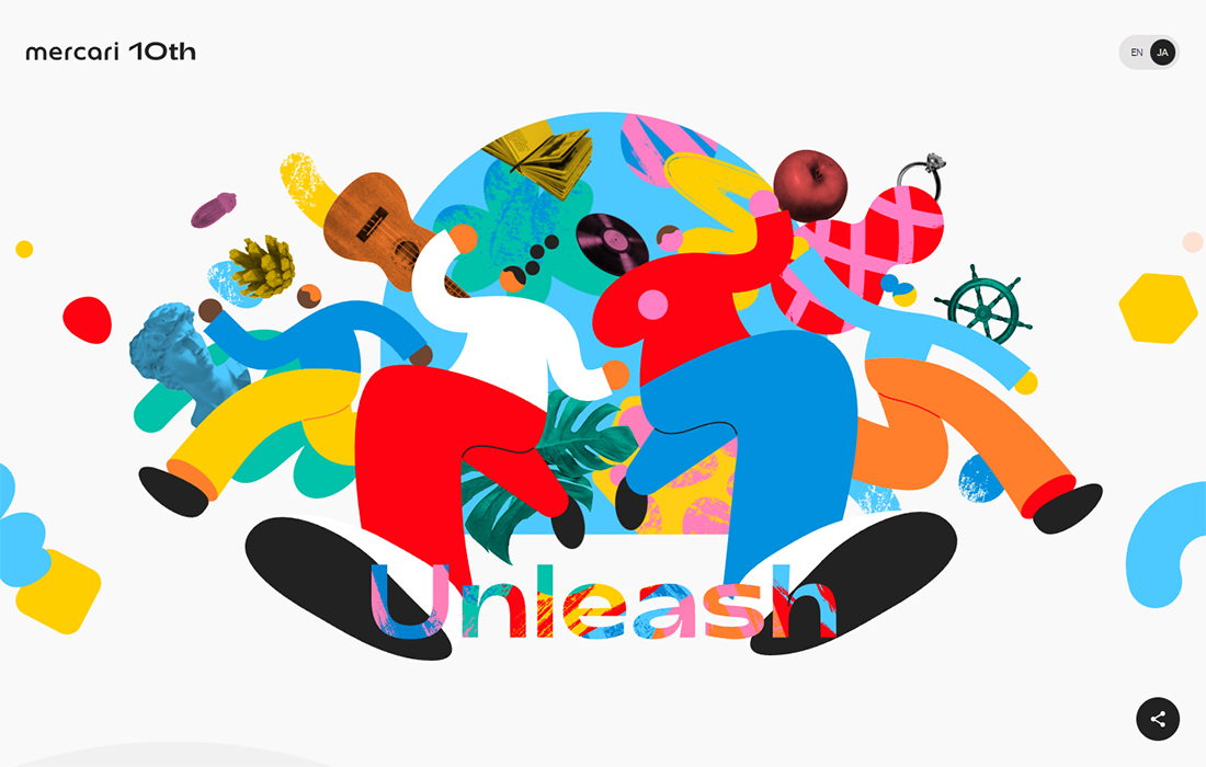 Unleash | Mercari’s 10th Anniversary | 株式会社メルカリ