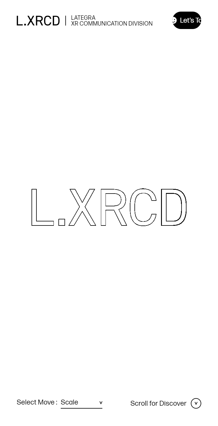 XR COMMUNICATION DIVISION | LATEGRA,Inc. スマホ版