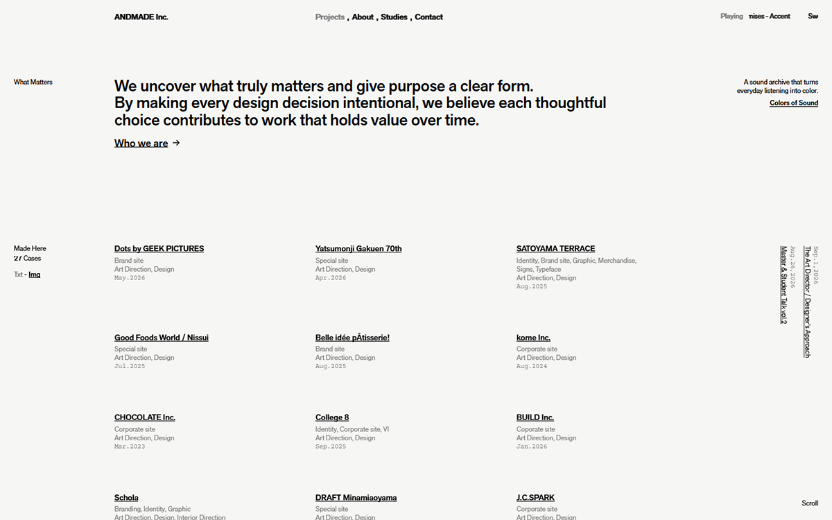 ANDMADE Inc.