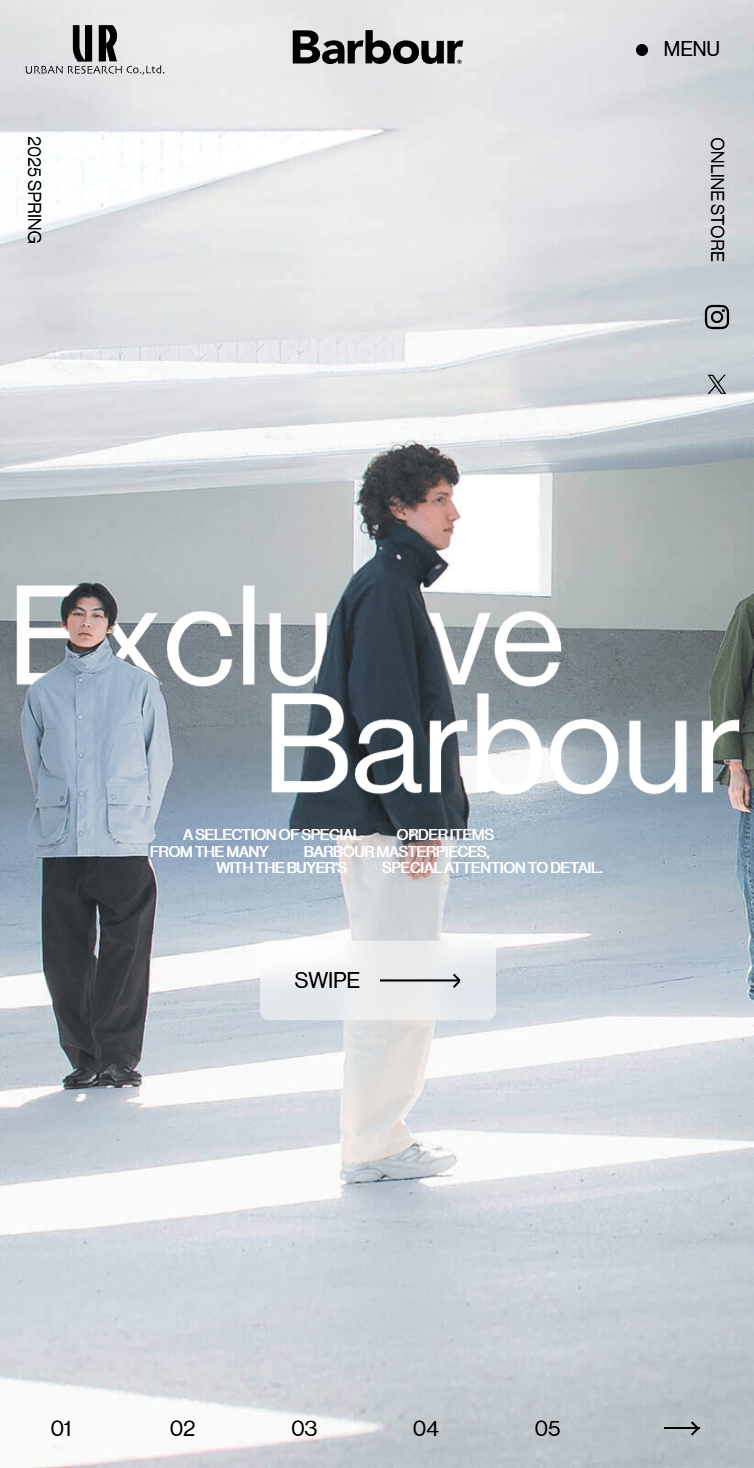 Exclusive Barbour | URBAN RESEARCH公式ファッション通販 スマホ版