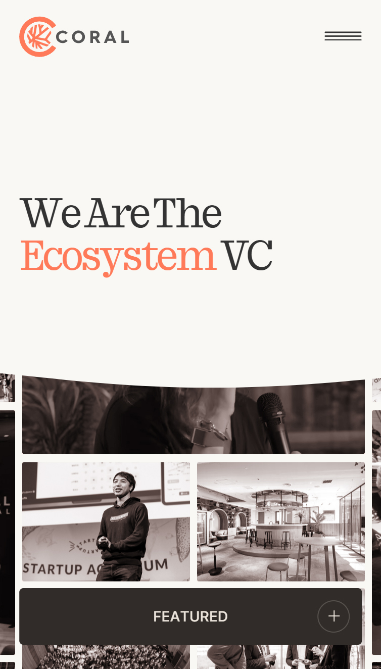 Coral Capital - ベンチャーキャピタル(VC) | スタートアップ支援 スマホ版
