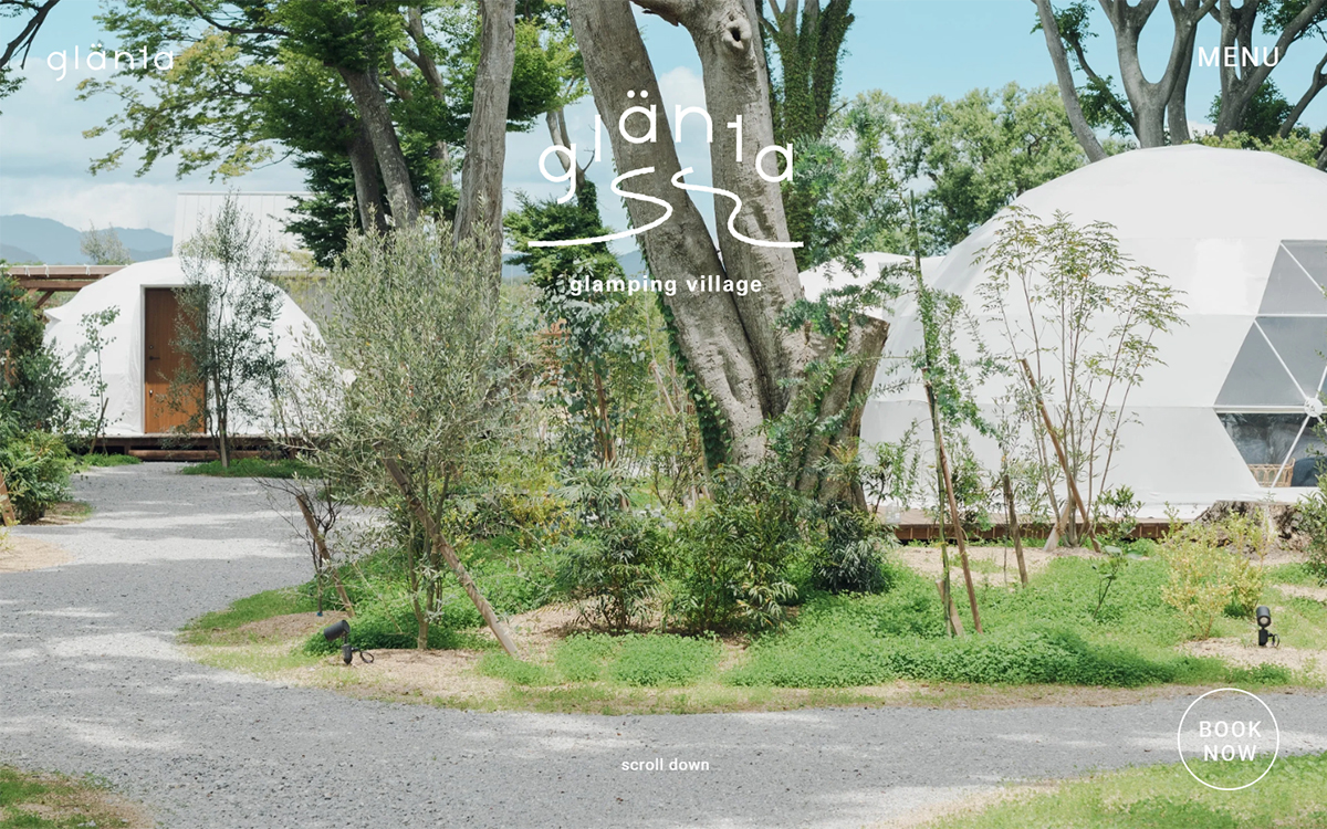 glänta | glamping village