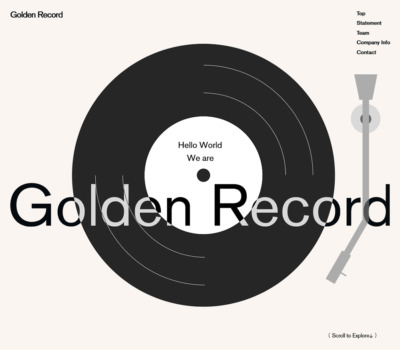 Golden Record inc.