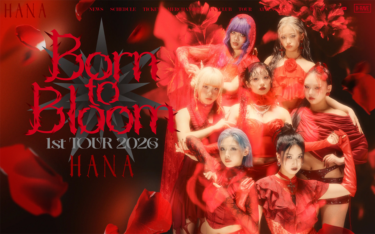 HANA 1st TOUR 2026 “Born to Bloom” 追加公演