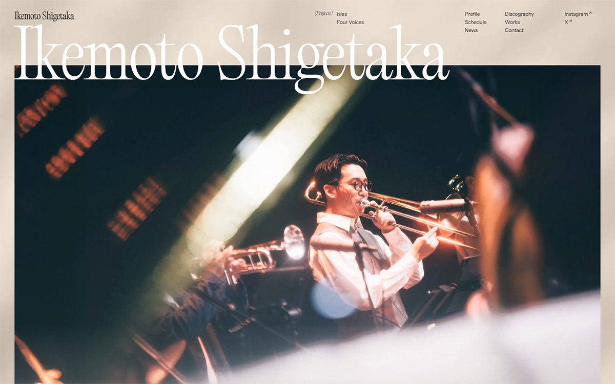 Shigetaka Ikemoto Official Website