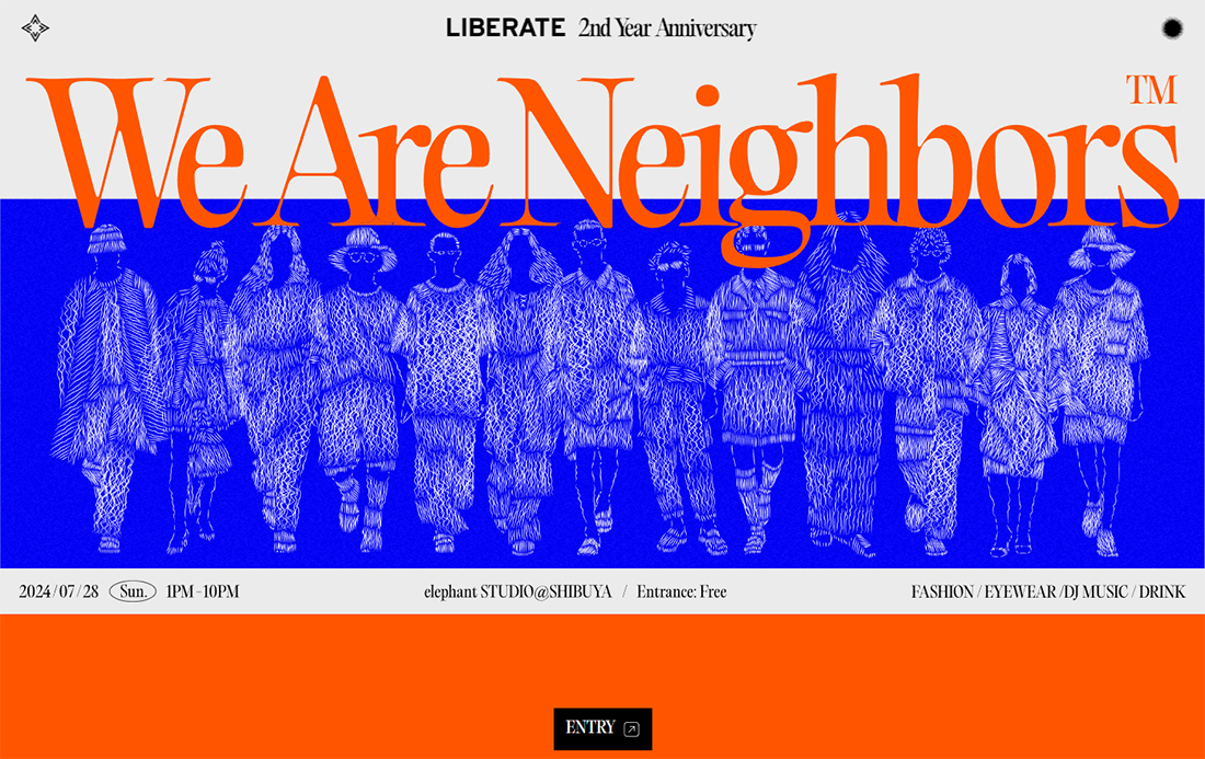 LIBERATE 2nd Year Anniversary | We Are Neighbors