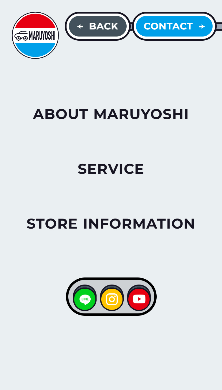 マルヨシ自動車株式会社 | 栃木県那須塩原市の｢まごころの車屋さん｣ スマホ版 メニュー