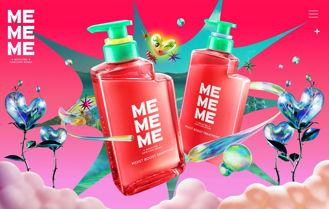 【公式】MEMEME | 髪も気分も弾むブーストケア体験を