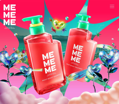 【公式】MEMEME | 髪も気分も弾むブーストケア体験を