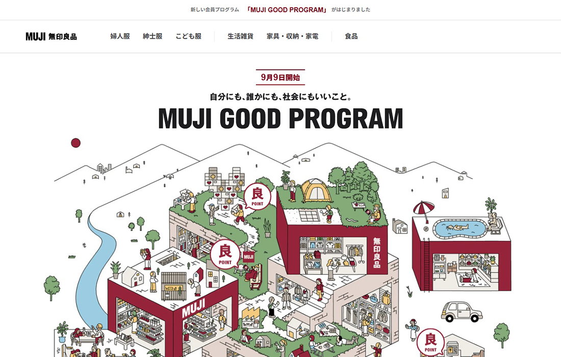 MUJI GOOD PROGRAM - 無印良品の会員プログラム