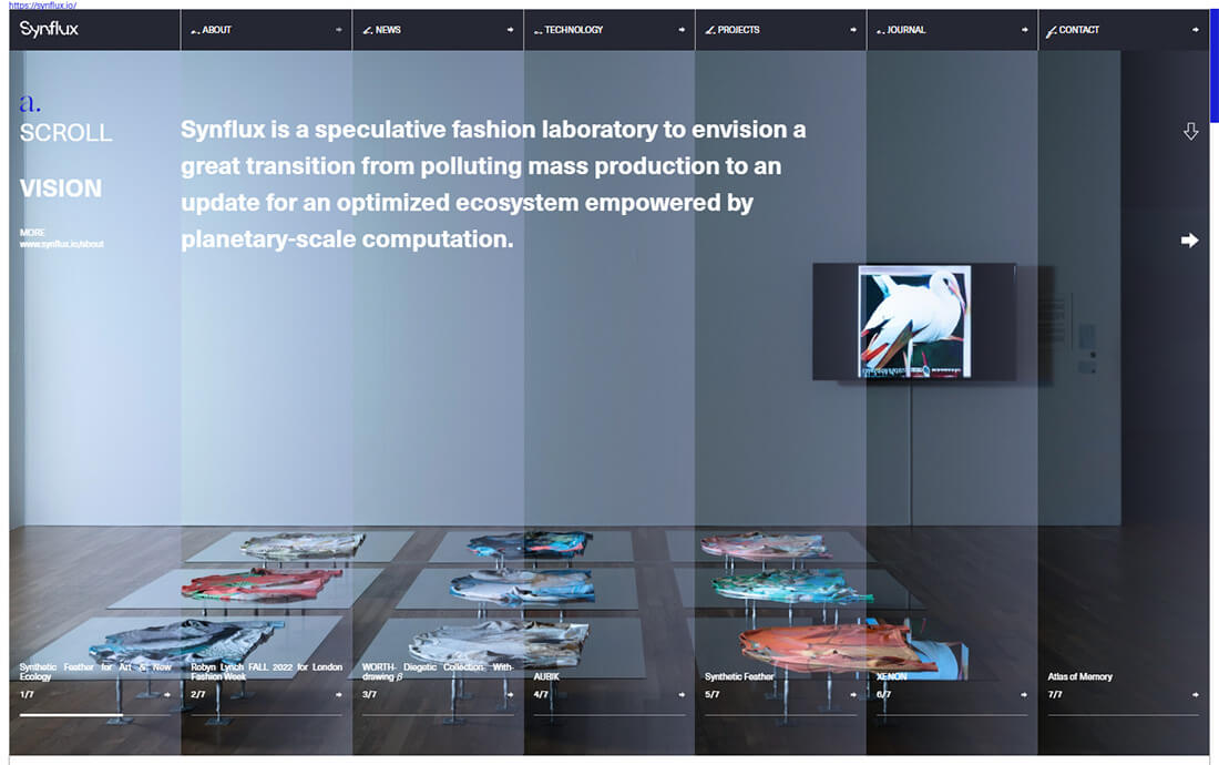 Synflux - A Speculative Fashion Laboratory based in Tokyo