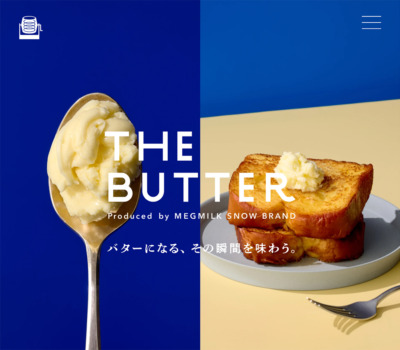 THE BUTTER – Produced by MEGMILK SNOW BRAND