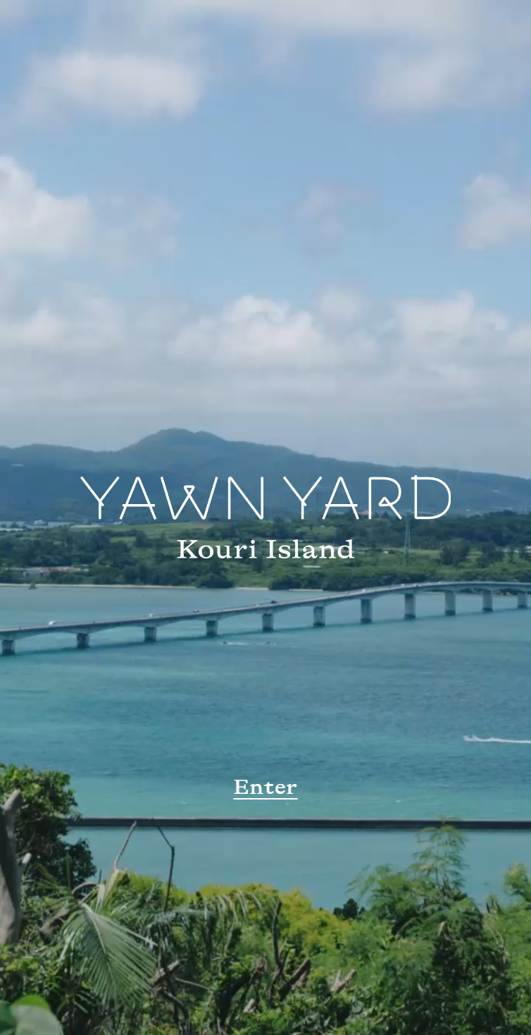 YAWN YARD 沖縄古宇利島にある｢泊まれる庭｣ スマホ版